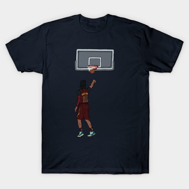 Darius Garland Jumpshot T-Shirt by rattraptees